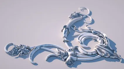 Складна ліпнина і 3d друк (3d-друк) Складна ліпнина і 3d друк