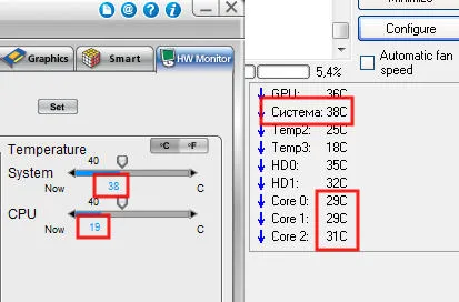 Cum de a verifica temperatura HDD, CPU și placă grafică