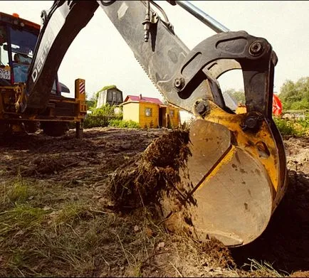 Cum de a efectua lucrări de excavare la săpat tranșee în apropierea casei sale, portal de constructii