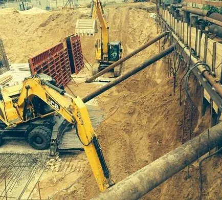 Cum de a efectua lucrări de excavare la săpat tranșee în apropierea casei sale, portal de constructii