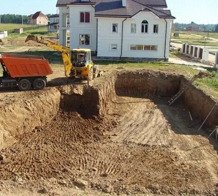 Cum de a efectua lucrări de excavare la săpat tranșee în apropierea casei sale, portal de constructii