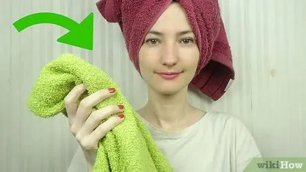 Cum de a crea un turban cu un prosop pentru a se usca parul umed
