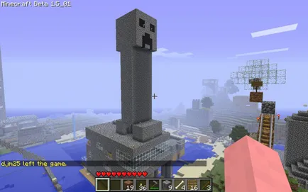 Hogyan maynkrafte kúszónövény - Minecraft