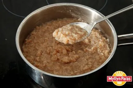 Főzni hajdina kása származó pelyhek, myllyn pont