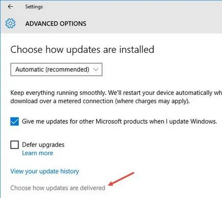 Ca în Windows 10 pentru a elimina actualizări ale memoriei cache (actualizare Windows)