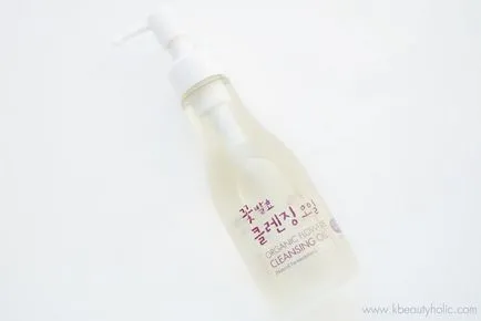 Kbeautyholic fermentate Cleansing Oil whamisa flori organice curățare ulei, un comentariu