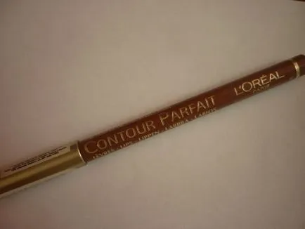 Creion contur buze Parfait de la Loreal pentru mine un pic dryish - comentarii de produse cosmetice