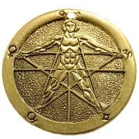 Celtic varázsa pentagram, rúna Gebo és egyéb