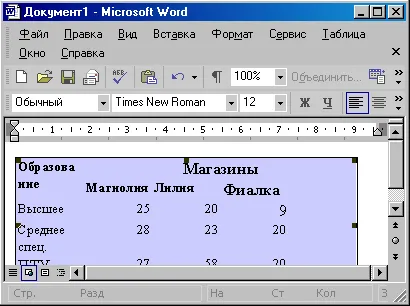 Комп'ютерна документація (вставка Paste Special) Комп'ютерна документація