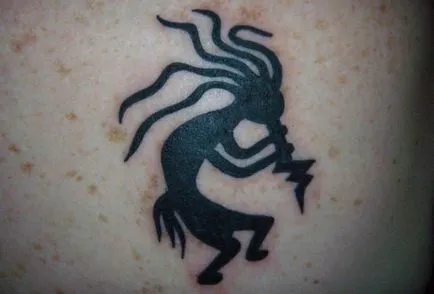 Kokopelli tattoo érték, vázlatok és képek a legjobb tetoválás