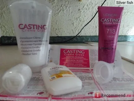 hajfesték L'Oréal casting creme gloss - «csalódott először, de aztán