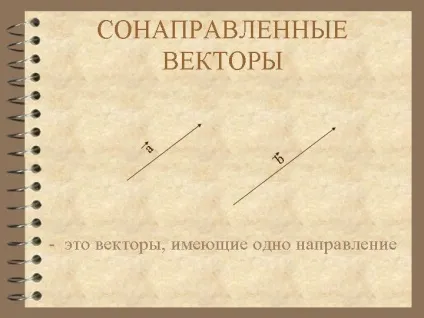 Сонаправленнимі вектори - презентація 1199-4 (сонаправленнимі) Сонаправленнимі вектори - презентація 1199-4