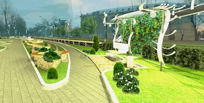 Landscape design tervezése utcák