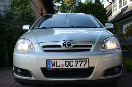 ниско лампа лъч Toyota Corolla Инструкции за подмяна