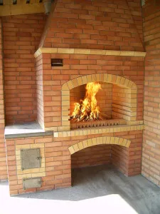 Ușor BBQ Design cuptor de cărămizi cu mâinile lor