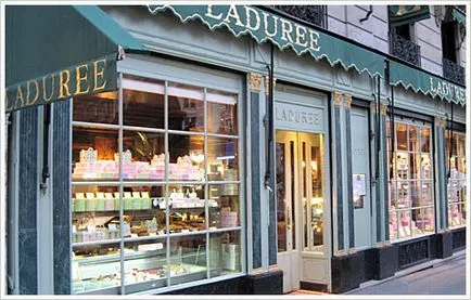 Legendele Ladurée Paris casa de patiserie