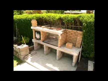 Ușor BBQ Design cuptor de cărămizi cu mâinile lor