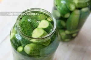 Pickles, sterilizálás nélküli, mint a szakács