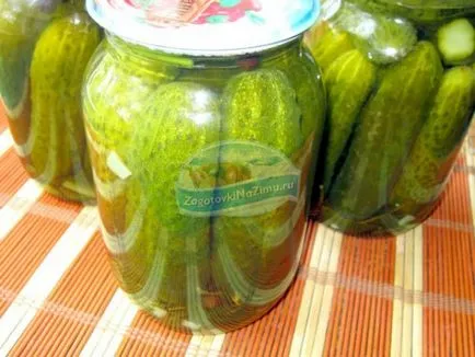 Pickles, sterilizálás nélküli