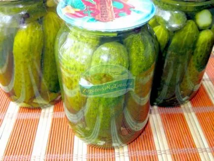 Pickles, sterilizálás nélküli