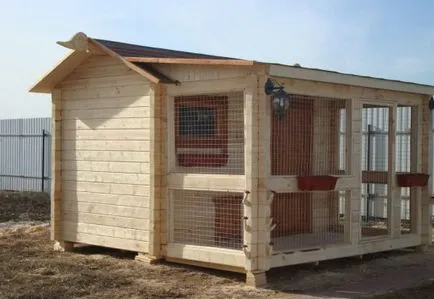 Mini-coop 10-20 pui cu mâinile lor - cum să construiască, instrucțiuni și diagrame