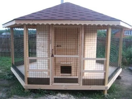 Mini-coop 10-20 pui cu mâinile lor - cum să construiască, instrucțiuni și diagrame