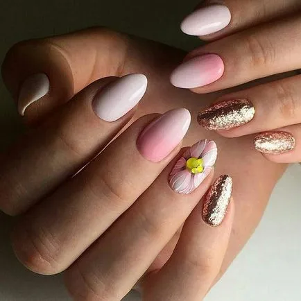 Модни Nails за летни 2017-2018 на - пресни летен маникюр идеи снимките