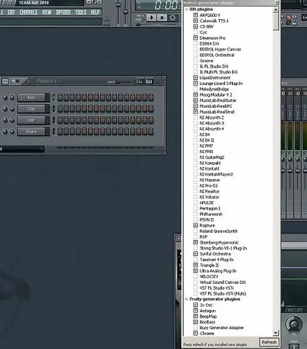 Setarea Fruity Loops după instalare