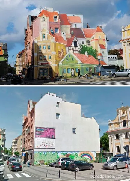 Невероятни стенописи, които напълно трансформирани по улиците
