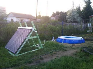 Încălzirea apei în piscina cu propriile lor mâini cu ajutorul sistemului solar de încălzire piscină