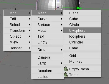 Створення та редагування об'єктів в blender (об'єктів) Створення та редагування об'єктів в blender