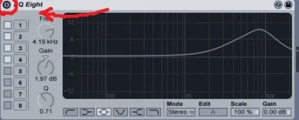 Спектроанализатор ableton