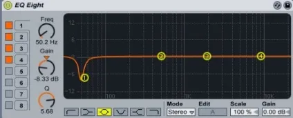 Спектроанализатор ableton