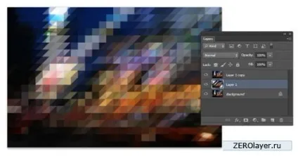 Створення в фотошопі ефекту трикутної пикселизации - уроки photoshop, уроки фотошоп, кисті (таких) Створення в фотошопі ефекту трикутної пикселизации - уроки photoshop, уроки фотошоп, кисті