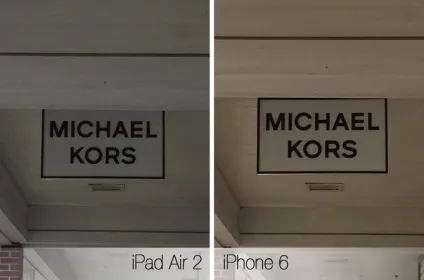 Порівняння можливостей камер iphone 6 і ipad air 2 (можливостей) Порівняння можливостей камер iphone 6 і ipad air 2