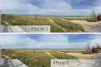 Порівняння можливостей камер iphone 6 і ipad air 2 (камер) Порівняння можливостей камер iphone 6 і ipad air 2