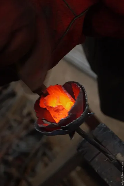 Створення кованої троянди - ярмарок майстрів - ручна робота, handmade (кузня) Створення кованої троянди - ярмарок майстрів - ручна робота, handmade