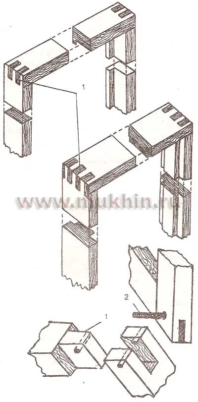 Ferestre - construirea unei case din lemn