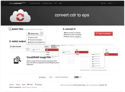 convertor online la eps CDR!