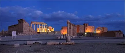 Palmyra - un oraș mare în deșert - fotografii interesante