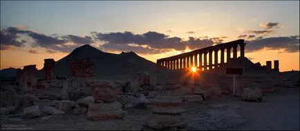 Palmyra - un oraș mare în deșert - fotografii interesante