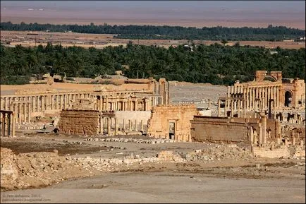 Palmyra - un oraș mare în deșert - fotografii interesante