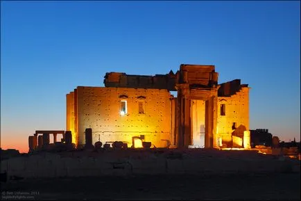 Palmyra - un oraș mare în deșert - fotografii interesante