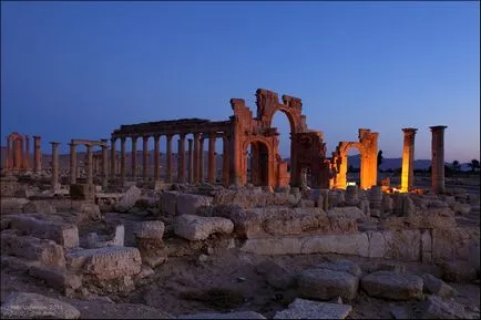 Palmyra - egy nagy város a sivatagban - érdekes fotók