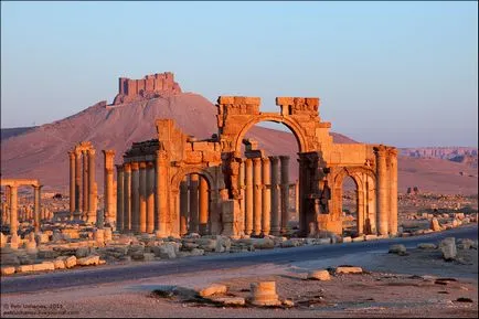 Palmyra - un oraș mare în deșert - fotografii interesante