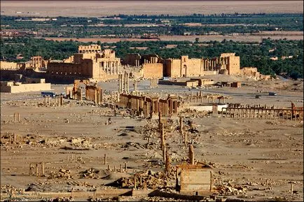 Palmyra - un oraș mare în deșert - fotografii interesante