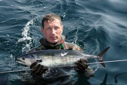 Почивай в Крим преглед на най-добрите места за риболов - подводен риболов в Крим - Салоните