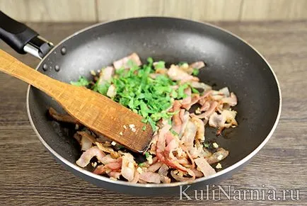 Pasta carbonara recept Szalonnás, tejszínes