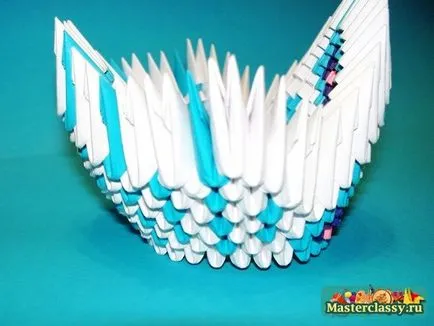 Peacock (moduláris origami) áramköri szerelvényből és mesterkurzus videóval