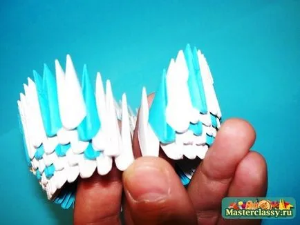 Peacock (moduláris origami) áramköri szerelvényből és mesterkurzus videóval